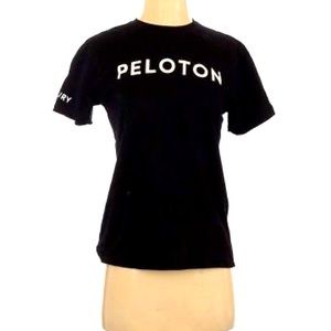 Black small woman’s peloton shirt never worn!
